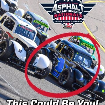 Dillon Motor Speedway Awaits! Don't pass up on the opportunity to compete in Asphalt Championship Nationals, November 12...