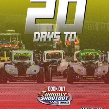 It's just about time to serve up nine weeks of summer fun at Charlotte Motor Speedway with the Cook Out Summer Shootout!...
