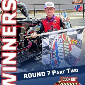 The postponed Cook Out Summer Shootout Round 7 Legend Car features yielded a first ever Legend Car winner and a new face...