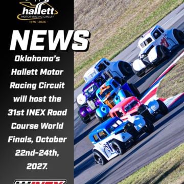 NEWS | Road Course Championships to be Settled in the Sooner State in 2027 The 31st INEX Road Course World Finals for Le...