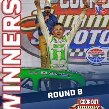 Round 8 of the Cook Out Summer Shootout was nothing short of a grudge match for the drivers. We’ll be back for more at C...