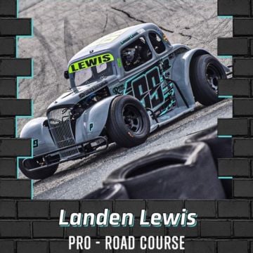 Going back-to-back, Landen Lewis captures the 2023 INEX Pro Road Course National Championship????Pro ‘22