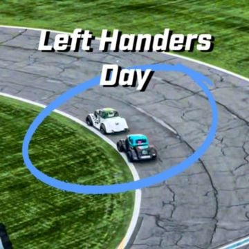 “Another Left Turn” on International Left Handers Day🏎️ 😉