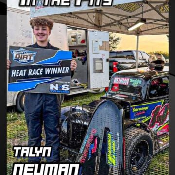 Sharing the same hometown as one of dirt racers favorite tracks, Beaver Dam Raceway, Talyn Neuman got his start in racin...