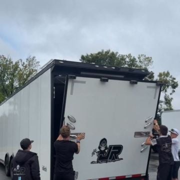 Legends and Bandoleros are unloaded for their return to historic #BowmanGray Stadium. #KBInvitational