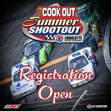 Registration for the 2024 Cook Out Summer Shootout is now OPEN! Weekly rates, full series hard cards, and garage stalls ...