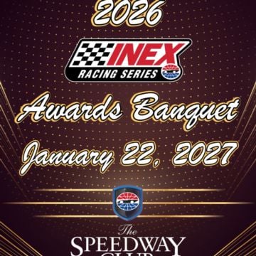 INEX Racing Series will celebrate the achievements our 2026 champions and season on January 22, 2027 at The Speedway Clu...