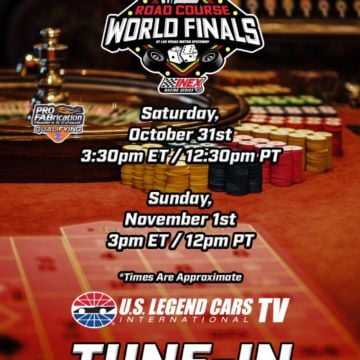 One Qualifying Session. One Heat Race. One Championship Feature. That's all that separates a few from road course glory ...