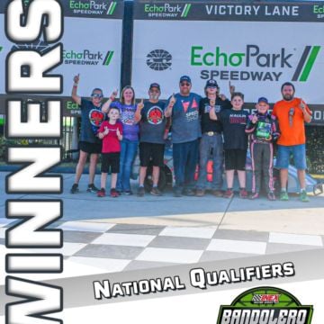Surviving the chaos was task number one at EchoPark Speedway on Friday⚔️ #BandoNats