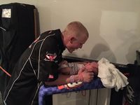Even feature winners have to help change diapers…(Kyle Clegg)