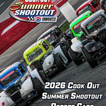 Breaking the Championship Bandolero and Legend Car Divisions at the Cook Out Summer Shootout Down Statistically with Fou...