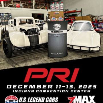 Stop by and see U.S. Legend Cars International and zMAX at PRI!🏁 📍 Indiana Convention Center