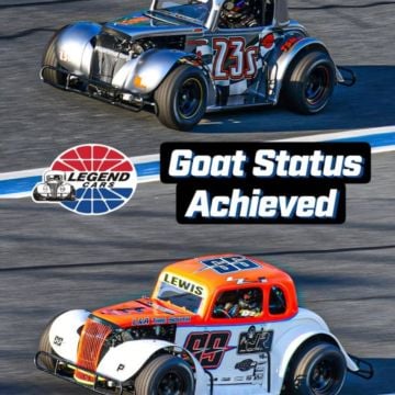 Shaun Buffington and Landen Lewis🐐 The only two Legend Car drivers who own an INEX Road Course National Championship, a...