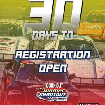 Driver Registration, Hard Cards, T-shirts for the 2026 Cook Out Summer Shootout are now on sale using the 🔗 in our bio!...