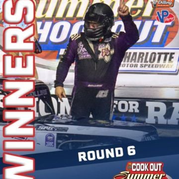 It was Red, White and Battle at Charlotte Motor Speedway for Round 6 of the Cook Out Summer Shootout, with no shortage o...