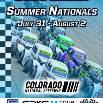 Join CARS Tour West at Colorado National Speedway for the 2026 Legends Summer Nationals, July 31-August 2!🏆 For event u...
