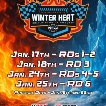 The Heat is Back!?? Winter Heat 2025 at Charlotte Motor Speedway runs back-to-back weekends at America's Home for Racing...