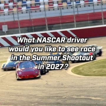 Which NASCAR driver would you like to see get behind the wheel of a Legend Car?🤔💪 #CookOutSSO