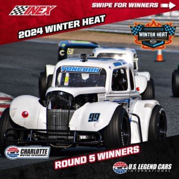 Sunday's Round 5 Winter Heat winners from Charlotte Motor Speedway??Beginner Bandos: Rhylee Hutchins Bandits: Camden T...