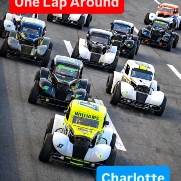 One lap goes by quick!?? #CookOutSSO