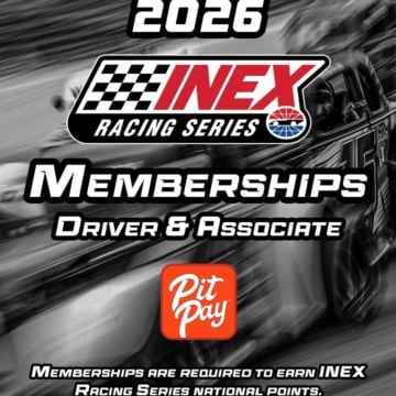 2026 INEX Racing Series memberships, Driver and Associate, are available for purchase on Pit Pay! Please remember, if a ...