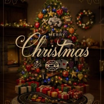 Wishing you a Merry Christmas at race-winning speed🎄