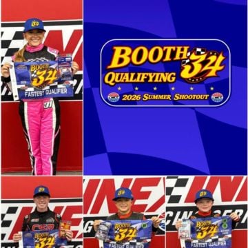 Fast Cars Hoping For A Victory! The Booth 34 Fastest Qualifiers of Cook Out Summer Shootout Round 2! Chargers: Adrianna ...
