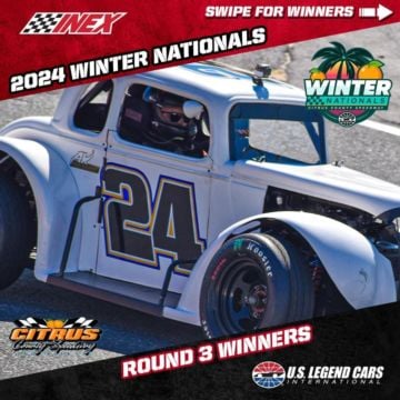 New and old faces visited Citrus County Speedway victory lane during Round 3 at the 2024 Winter Nationals?? Four drivers...