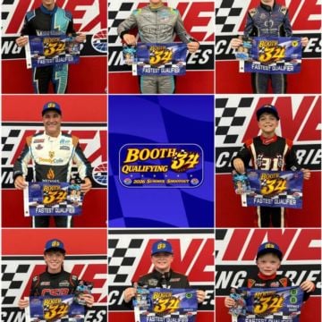 These eight drivers were the definition of Red, White, and VROOM! Speeding into the top spots in Booth 34 Qualifying at ...