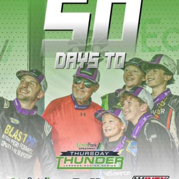 Feel the rumble yet? Just 50 days until Thursday Thunder roars into EchoPark Speedway!⚡ #ThursdayThunder