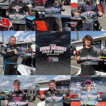 To win at Nashville Fairgrounds Speedway, you gotta be fast! Here are the Spring Nationals Day 3 CP Race Wear Fastest Qu...