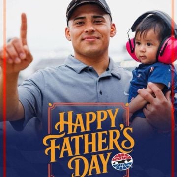 Whether at the track or relaxing at home, Happy Father’s Day to all the dads!??