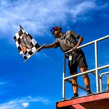 America’s Flagman perfecting his craft?? #RCWF