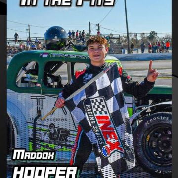 Winning at the track is that much more rewarding for Maddox Hooper after working on Legend Cars back at the Joe Ryan sho...